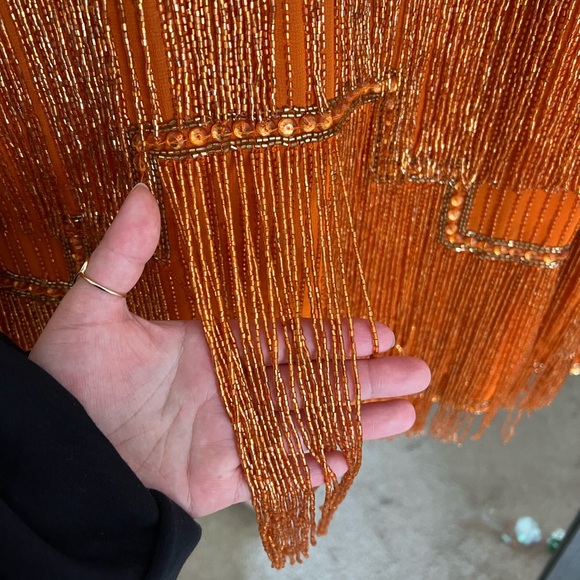 ASOS Fringe Cocktail Dress - Picture 6 of 8